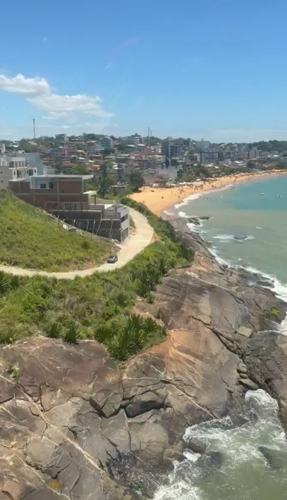 Pôr do sol na praia de Iriri